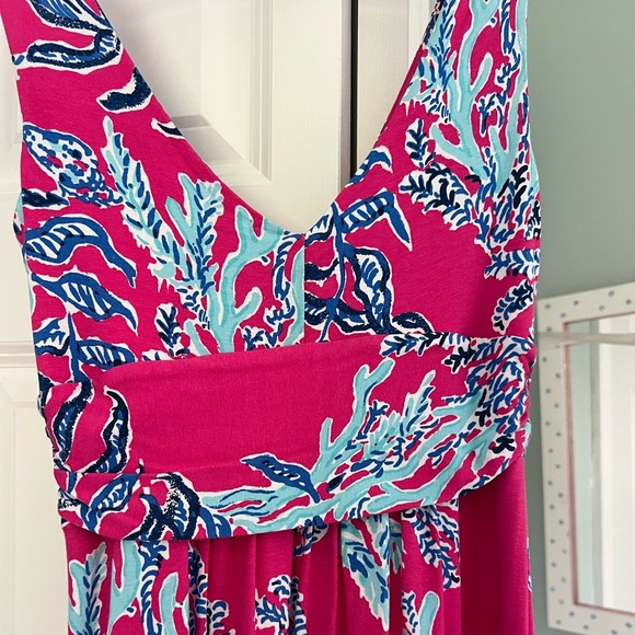 Lilly Pulitzer Sloane Maxi Dress Capri Pink Samba - Picture 1 of 8